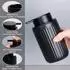 LuxusKollektion Seifenspender Keramik, schwarz, 350ml