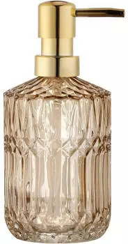 LuxusKollektion Glas-Seifenspender, nachfüllbar, amber