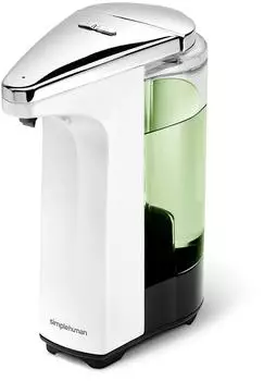 Simplehuman Seifenspender mit Sensor wei&szlig;