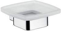Emco - Loft Seifenhalter, Wandmodell, Kristallglas Satiniert,