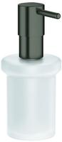 GROHE Essentials Seifenspender - hard graphite geb&uuml;rstet