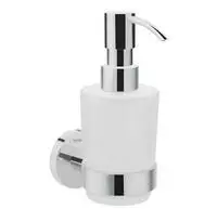 hansgrohe Lotionsspender Logis Universal Wandmont., Beh. Mattglas, Metall, chrom