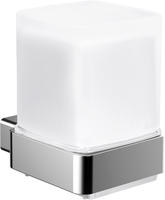 Emco Loft Sensor-Seifenspender mit St&uuml;lpbecher aus satiniertem Kristallglas,