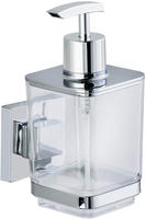 WENKO Vacuum-Loc Edelstahl Seifenspender Mod. Quadro Befestigen ohne bohren 22683100
