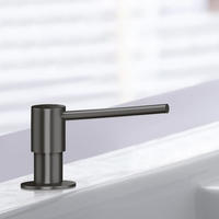 Villeroy & Boch Seifenspender rund, K&uuml;chenaccessoires, 92362005, anthracite