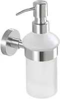 WENKO Seifenspender "Bosio" Edelstahl rostfrei, ca. 200 ml F&uuml;llmenge