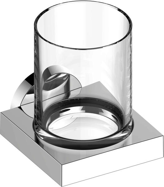 KEUCO Edition 90 Glashalter mit Echtkristall-Glas (19050019000)