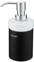Joop! Seifenspender Chromeline Black, Schwarz, Wei&szlig;, Chrom, Metall, Kunststoff,