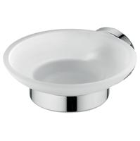 Ideal Standard Seifenhalter IOM A9122AA verchromt, Schale satiniertes Glas