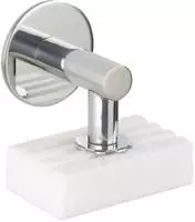 WENKO Turbo-Loc Edelstahl Magnetseifenhalter Gl&auml;nzend Seifenhalter mit Magnet und