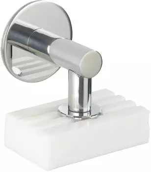 Wenko Turbo-Loc Magnetseifenhalter silber (24685100) Wenko Turbo-Loc Magnetseifenhalter silber (24685100)