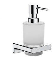 hansgrohe AddStoris Seifenspender 41745000 Wandmontage, Glaseinsatz, Metall, chrom