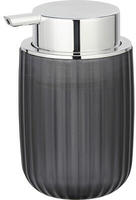WENKO Seifenspender Mod. Agropoli Grau Fl&uuml;ssigseifen-Spender, 250 ml 24490100