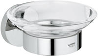 GROHE Essentials Seifenschale mit Halter, Accessoires, 40444DC1, supersteel