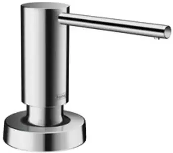 Hansgrohe A51 Spülmittel- & Lotionspender 500ml edelstahl gebürstet/weiß (40448800)
