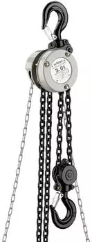 Wiltec Mini Kettenzug Handkettenzug 3t Tragkraft 3m Hubhöhe (65130)