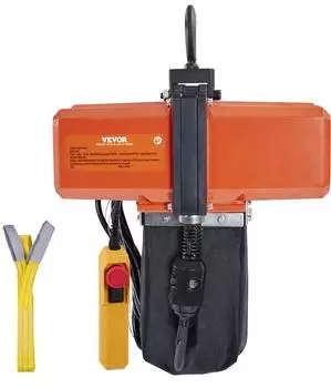 VEVOR Elektrischer Kettenzug 499kg Tragkraft 4,5m Hubh&ouml;he 580W (BDH500)