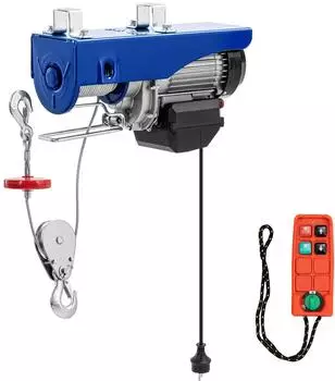 MSW Wheels MSW-PROLIFTOR-800NW Elektrische Seilwinde 1350W 800kg 12m mit Fernbedienung (MSW-PROLIFTOR-800NW)