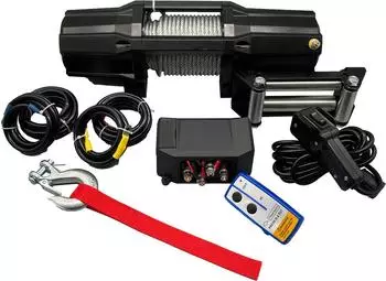 Berger & Schr&ouml;ter TOP6000 Elektrische Seilwinde 12V 2727kg Stahlseil (31816)