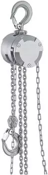 Wiltec Kettenzug Aluminium 250kg Hubhöhe 3m G100-Lastkette (65141)