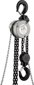 Wiltec Mini Kettenzug Handkettenzug 5t 3m Hubhöhe (65131)