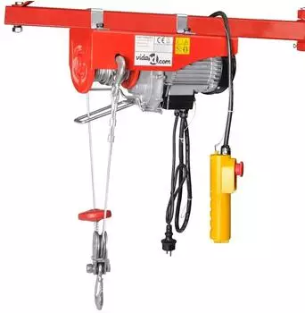 vidaXL Elektrischer Seilhebezug 500W 100/200kg (141275)