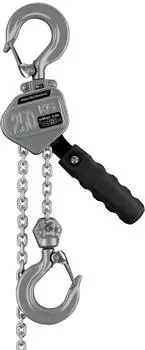 Wiltec Mini Hebelzug Handkettenzug 250kg Hubhöhe 1,5m Aluminium (65146)