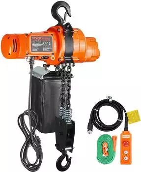VEVOR Elektrokettenzug 998kg 1000W Hubh&ouml;he 3m (H10)