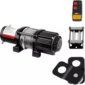 MSW PROPULLATOR 4500-A Elektrische Seilwinde 12V 2040kg Offroad (PROPULLATOR 4500-A)