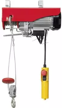 Toolcraft Elektrischer Seilhebezug 300/600kg mit Umlenkrolle (1553742)