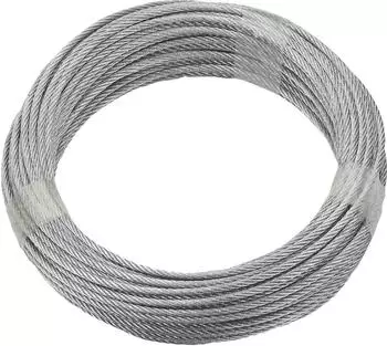 Dörner + Helmer Ruck-Zuck Stahlseil verzinkt 3mm, 10m, 6x7 (190389)
