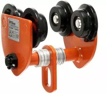 XPOtool HD Laufkatze 1000kg, justierbar 75-125mm, Handfahrwerk (62681)