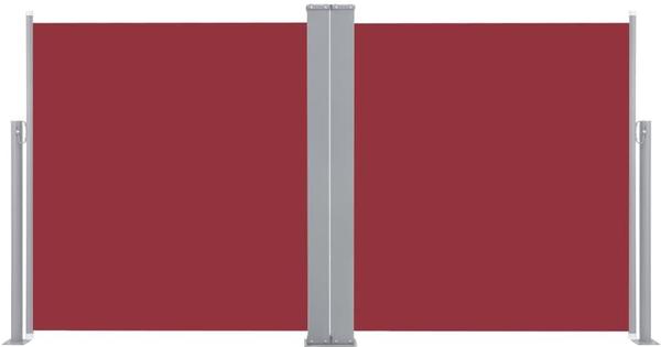 vidaXL Doppel-Seitenmarkise 600 x 160 cm rot