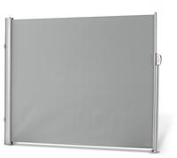 Leco Ausziehbare Seitenmarkise, Aluminium-stahlrohr-mix, Lichtgrau, 180 X 300 Cm (h X