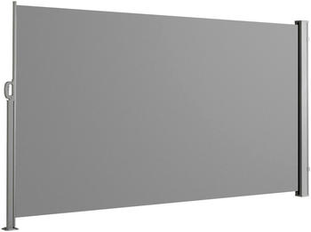 Svita Seitenmarkise ausziehbar 450x180cm Hellgrau