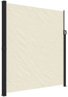 vidaXL Seitenmarkise Ausziehbar Creme 220x500 cm