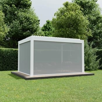 Ximax Seitenmarkise Aluminium Pergola 400cm Wei&szlig;