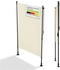 Juskys Senkrechtmarkise Barbados 120 x 310 cm (301342) beige