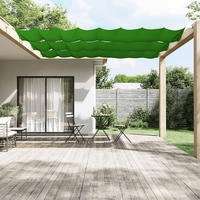 vidaXL Senkrechtmarkise Hellgr&uuml;n 100x1200 cm Oxford-Gewebe