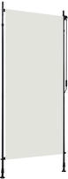 Au&szlig;enrollo 100 X 270 Cm Creme Vidaxl
