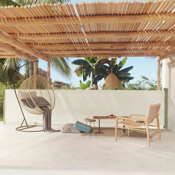 vidaXL Seitenmarkise Ausziehbar 117x600 cm Creme (317947) vidaXL Seitenmarkise Ausziehbar 117x600 cm Creme (317947)