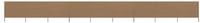 vidaXL 9-teiliges Windschutzgewebe 1200 x 160 cm Taupe