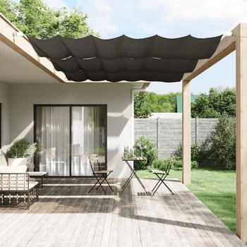 vidaXL Senkrechtmarkise 140x270 cm Oxford-Gewebe Anthrazit (148213)