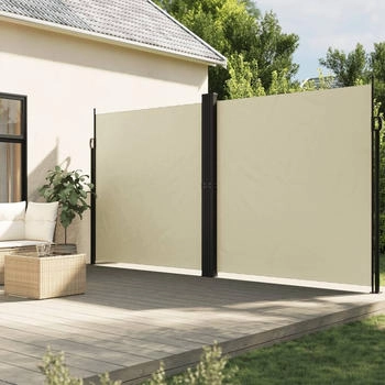 vidaXL Seitenmarkise Ausziehbar 220x600 cm Creme (4004670) vidaXL Seitenmarkise Ausziehbar 220x600 cm Creme (4004670)