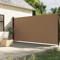 vidaXL Seitenmarkise Ausziehbar Taupe 220x300 cm