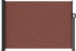 vidaXL Seitenmarkise Ausziehbar 140x300 cm Braun (4004299)