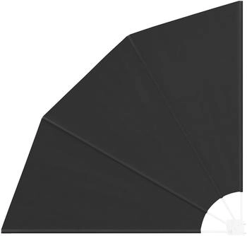 vidaXL Balkon Sichtschutz Anthrazit 140 x 140 cm Stoff