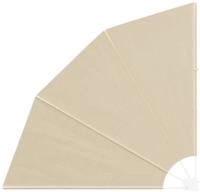 vidaXL Balkon Sichtschutz 140 x 140 cm Polyester Beige