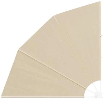 vidaXL Balkon Sichtschutz Beige 140 x 140 cm Stoff