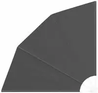 vidaXL Balkon Sichtschutz 140 x 140 cm Polyester Schwarz
